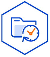 개인정보의 보유기간 표시 이미지