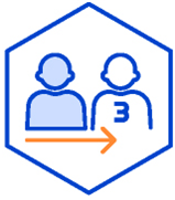 개인정보의 처리위탁 표시 이미지