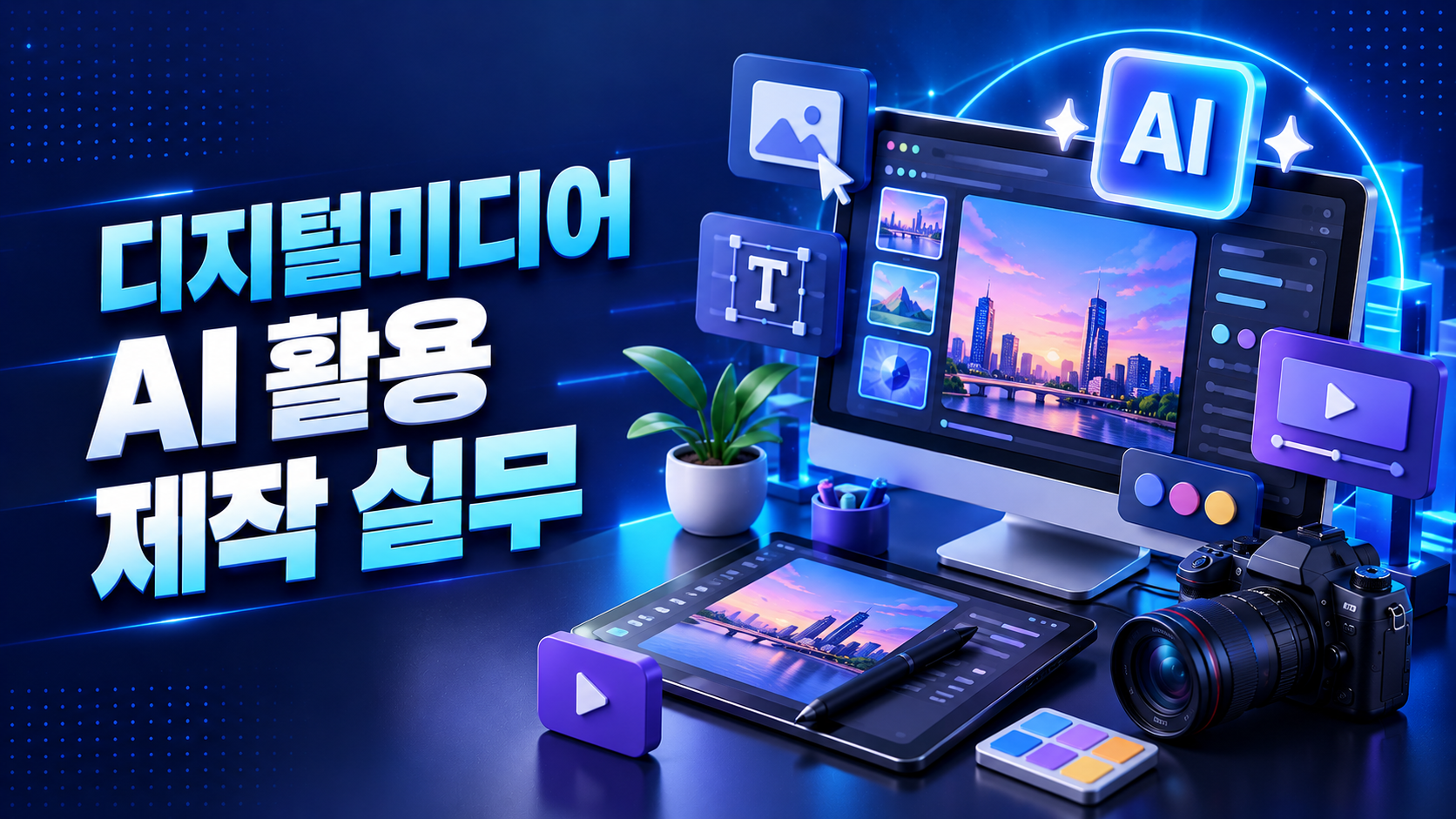 (10.16)(오프라인) 디지털미디어 AI 활용 제작 실무